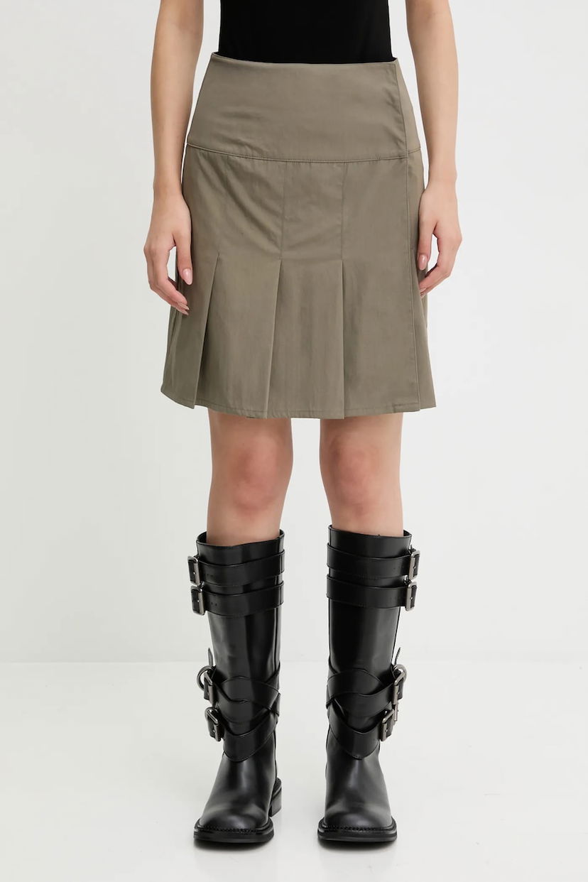 Suknja OUR LEGACY Our Legacy Girdle Mini A-Line Skirt Zelena | W4254GS
