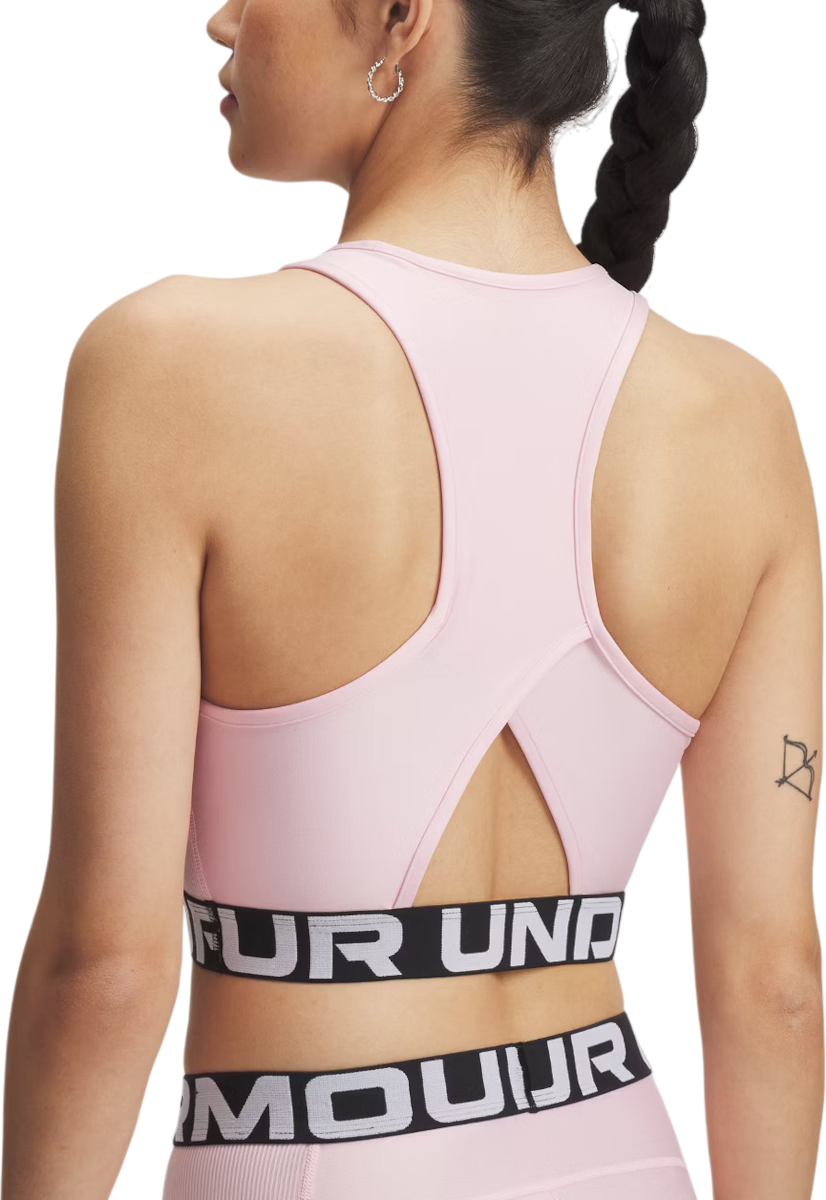 Grudnjak Under Armour HeatGear Rib Tank Top Ružičasta | 1388694-647, 1
