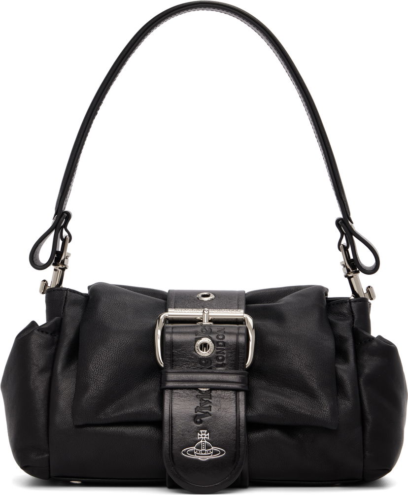 Torba za rame Vivienne Westwood Vivienne Westwood Hazel Treasure Shoulder Bag Crna | 4602000PW-L00BX-