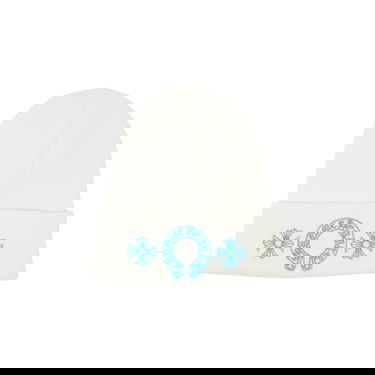Kapica Chrome Hearts Miami Exclusive Horseshoe Beanie Bijela | 1383 100000702MEHB WTBL, 1