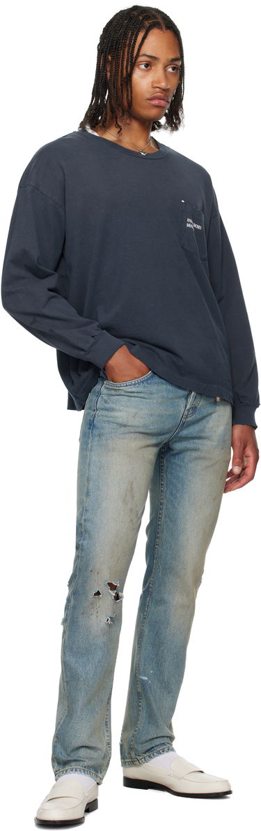 Majica kratkih rukava Enfants Riches Déprimés Enfants Riches Déprimés Classic Logo Long Sleeve T-Shirt Tamnoplava | 010-860, 3