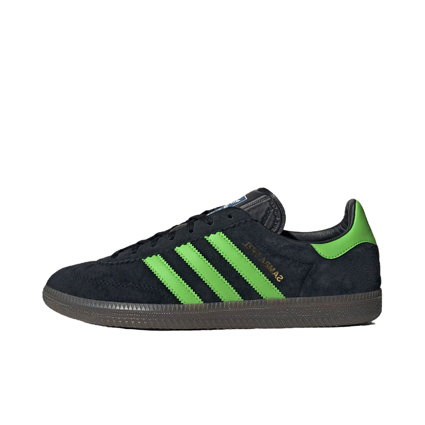 Tenisice i cipele adidas Originals Samba Deco SPZL Black Lucid Lime Zelena | IF5738