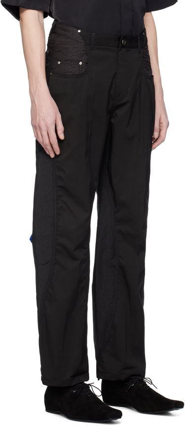 Hlače ADER ERROR ADER error 0104 Cropped Wide-Leg Trousers Crna | BO01SSBT0104BK, 1