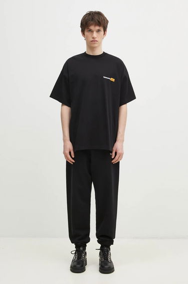 Majica kratkih rukava VETEMENTS Black '.Com' T-Shirt Crna | UA66TR750B, 4