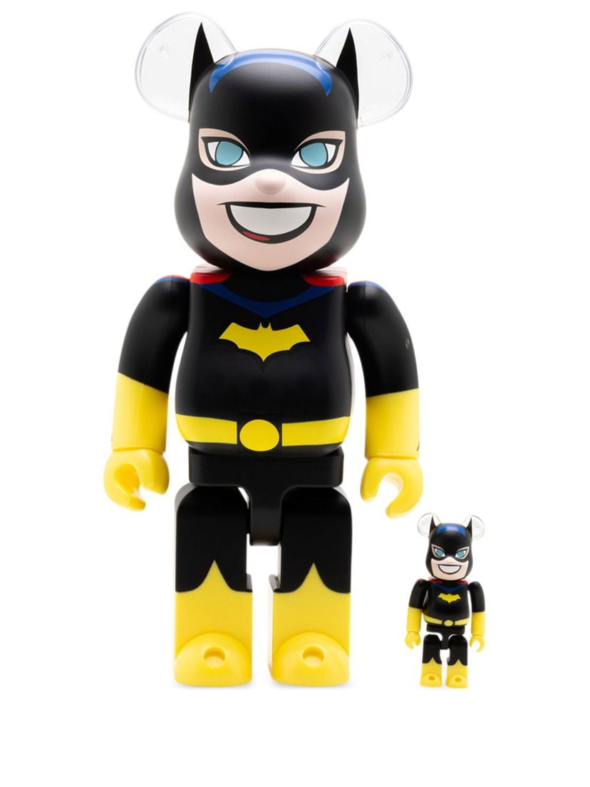 Kolekcionarsko Medicom Toy Batgirl "The New Batman Adventures" BE@RBRICK 100% and 400% figure set - Black Crna | MEDI295122273221