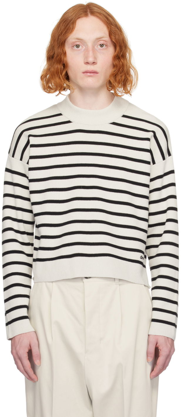 Džemper AMI Paris Sailor Sweater Crna | UKS036.KN0041