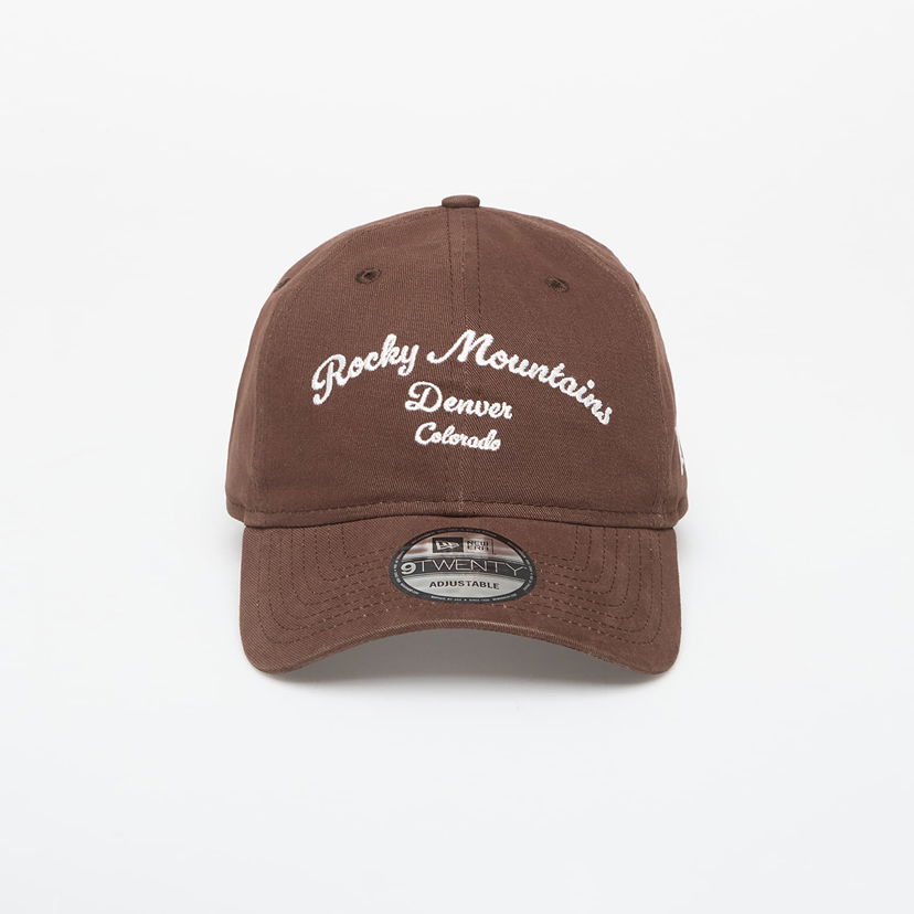 Kapa New Era 9TWENTY NFL Rocky Mountains Denver Colorado Wordmark Adjustable Cap Smeđa | 60759001