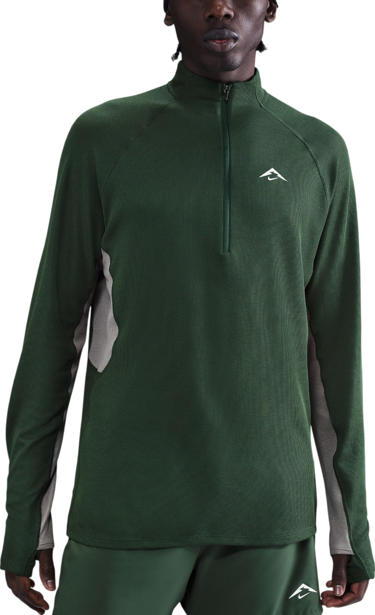 Dukserice Nike Nike Trail Running Top Zelena | fv9994-323