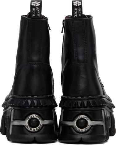 Tenisice i cipele VETEMENTS VETEMENTS New Rock Edition Combat Boots Crna | UE64BO220B, 1