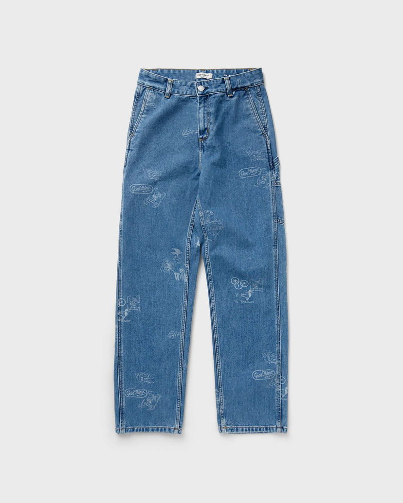 Jeans Carhartt WIP WMNS Stamp Pant Plava | I033742-2LN.35