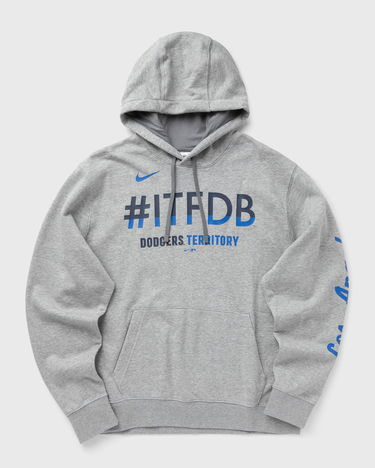 Dukserice Nike Los Angeles Dodgers City Connect Club Hoodie Siva | 01D1-06G-LD-N0Z, 1