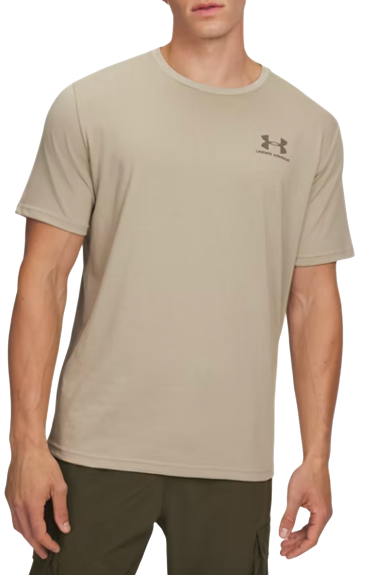 Majica kratkih rukava Under Armour Under Armour Sportstyle Left Chest Short Sleeve T-Shirt Bež | 1326799-302, 0