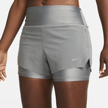 Kratke hlače Nike Dri-FIT Swift 2 in1 Siva | DX1029-084, 2