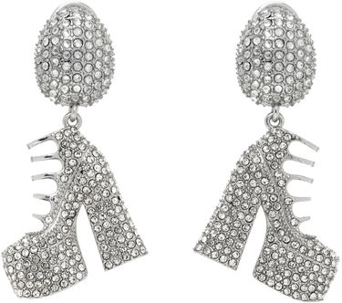 Naušnice Marc Jacobs Marc Jacobs Kiki Crystal Platform Boots Drop Earrings Metalik | 2R3JER001J77, 0
