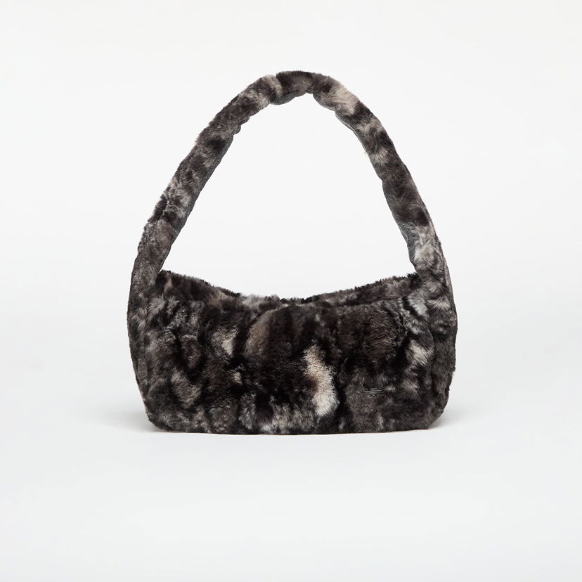 Torba za rame adidas Originals Small Faux Fur Shoulder Bag Siva | JY2569