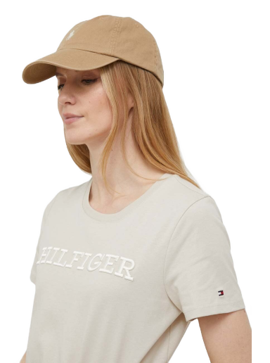 Majica kratkih rukava Tommy Hilfiger Tee Bež | WW0WW40057