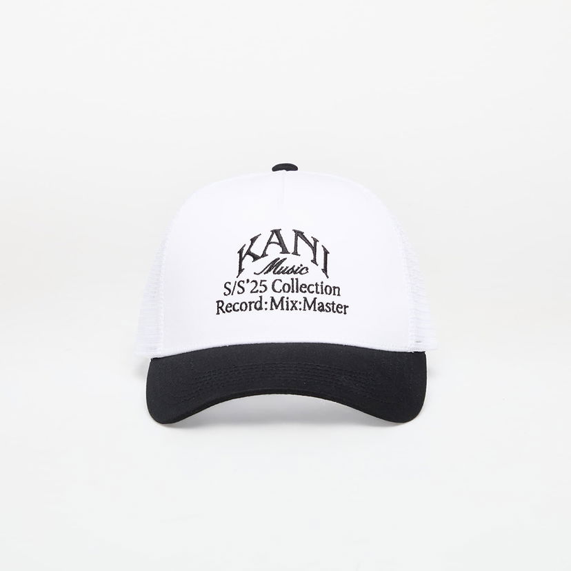 Kapa Karl Kani Karl Kani Woven Signature Kani Music Trucker Cap Bijela | PD00005191