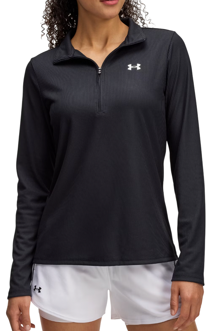Dukserice Under Armour Tech Rib 1/2 Zip Sweatshirt Crna | 1389857-001, 0