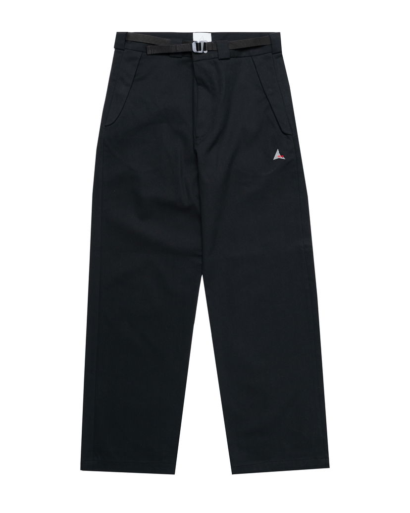Cargo hlače ROA ROA Buckle Chino Pants Crna | RBMW0380FA267
