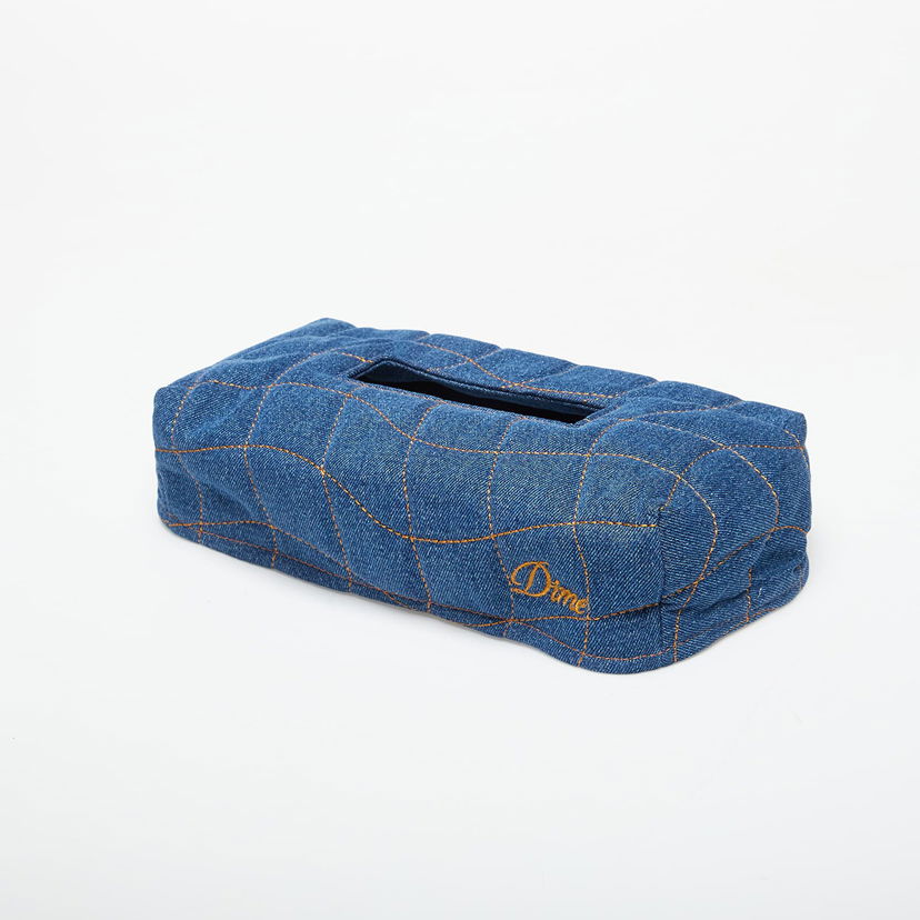 Dodaci Dime Dime Quilted Tissue Box Cover Plava | DIMEFA2529IND