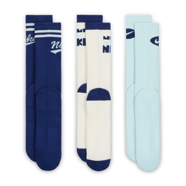 Čarape Nike Everyday Plus Mid-Calf Socks (3 Pairs) Plava | HJ9336-902, 4