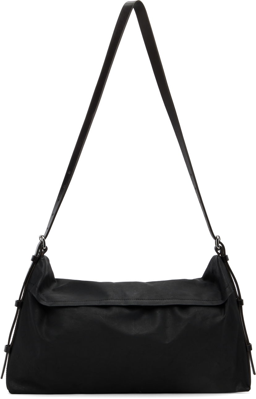 Torba za rame LEMAIRE Trench Pocket Small Bag Crna | BG0169 LF1495