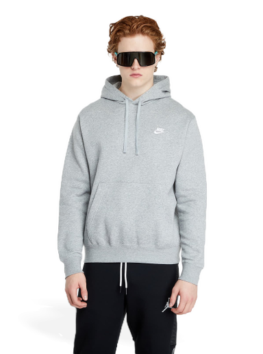 Dukserice Nike Sportswear Club Fleece Pullover Hoodie Siva | BV2654-063