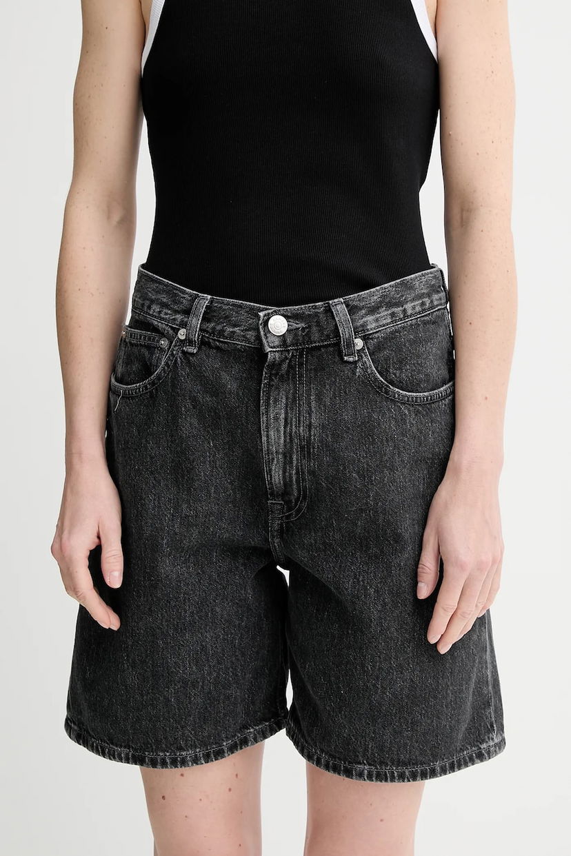 Kratke hlače Samsoe Samsoe Samsoe Samsoe SASHELLY High Waist Shorts Crna | F25100167