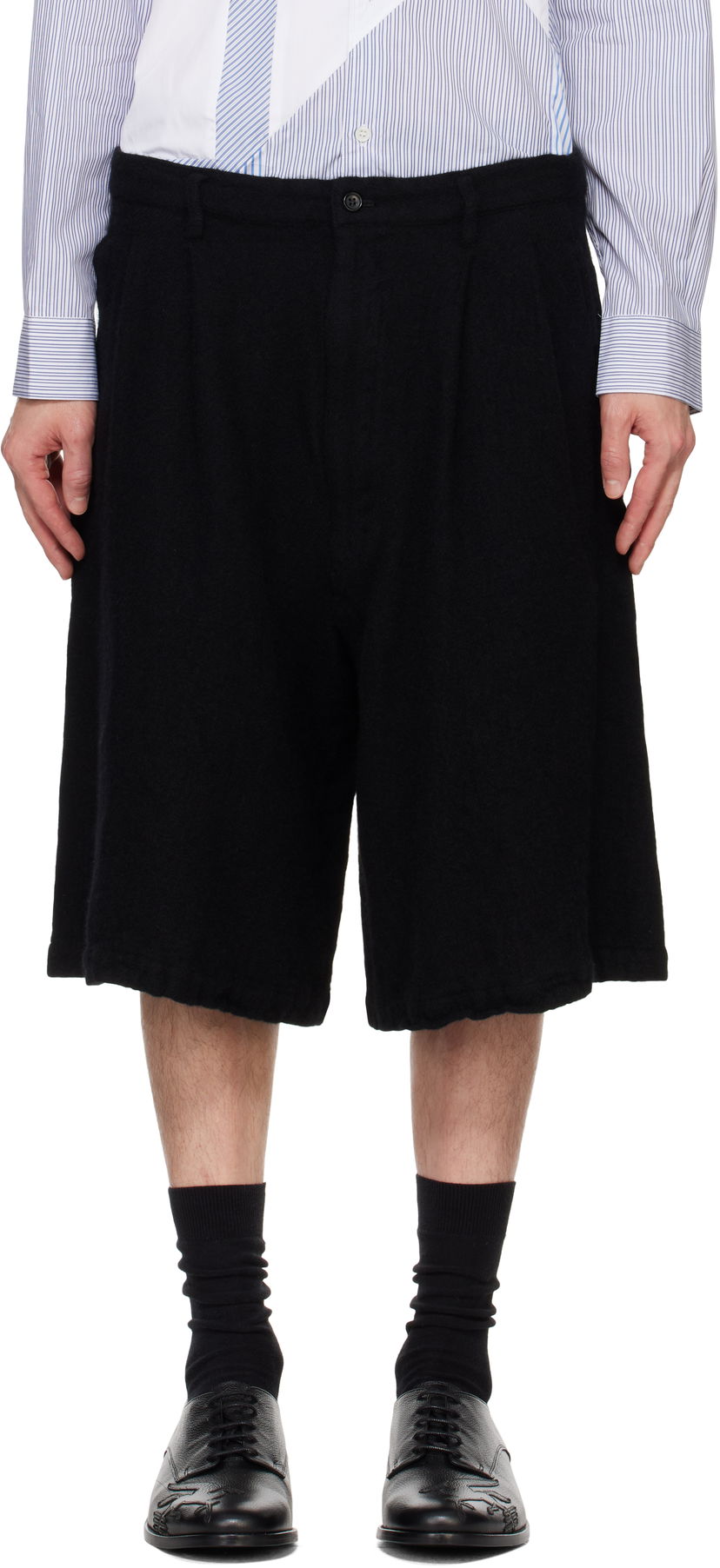 Kratke hlače Comme des Garçons Serge Shorts Crna | FN-P502-051