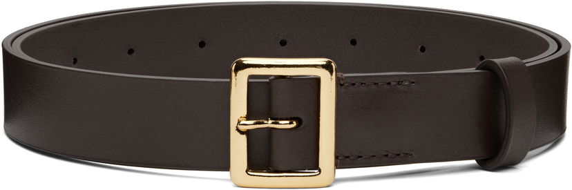 Pojasevi AURALEE AURALEE Square Buckle Belt Smeđa | A00B06RP