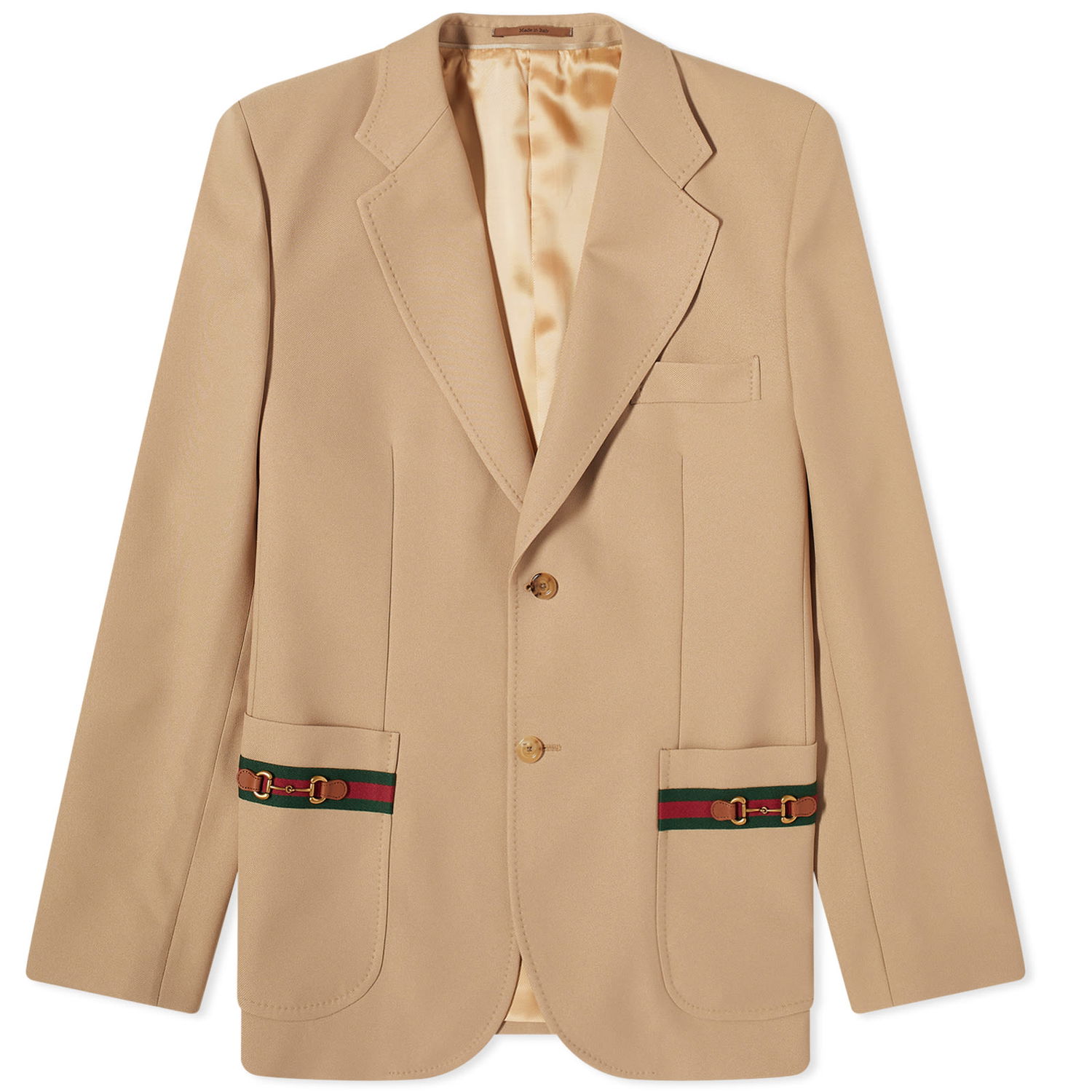 Jakna Gucci Tape Logo Blazer Bež | 756694-Z8BI6-2327, 0