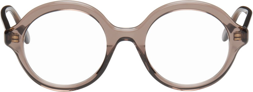 Sunčane naočale Loewe Slim Round Glasses Smeđa | LW50082IM50050 840126849080