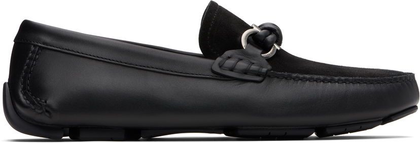 Tenisice i cipele FERRAGAMO Gancini Buckle Driver Loafers Crna | 784296