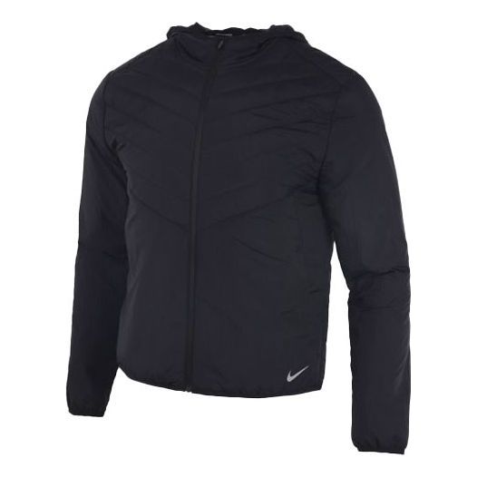 Pernata jakna Nike Hooded Running Jacket Crna | CU5390-010