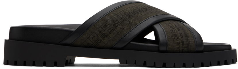 Tenisice i cipele Off-White Off-White Chicago Crisscross Sandals Crna | OMIH002S25FAB0015610