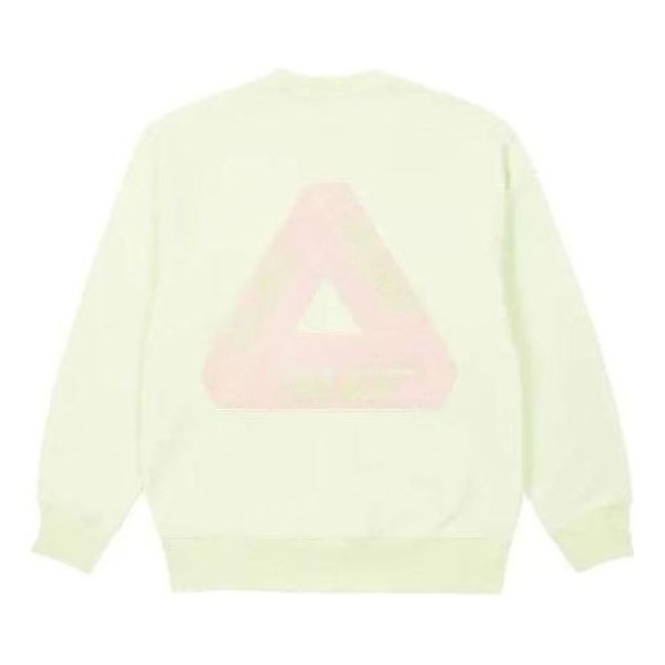 Dukserice Palace Fleece Crew Sweater with Logo Print Zelena | PLC23028