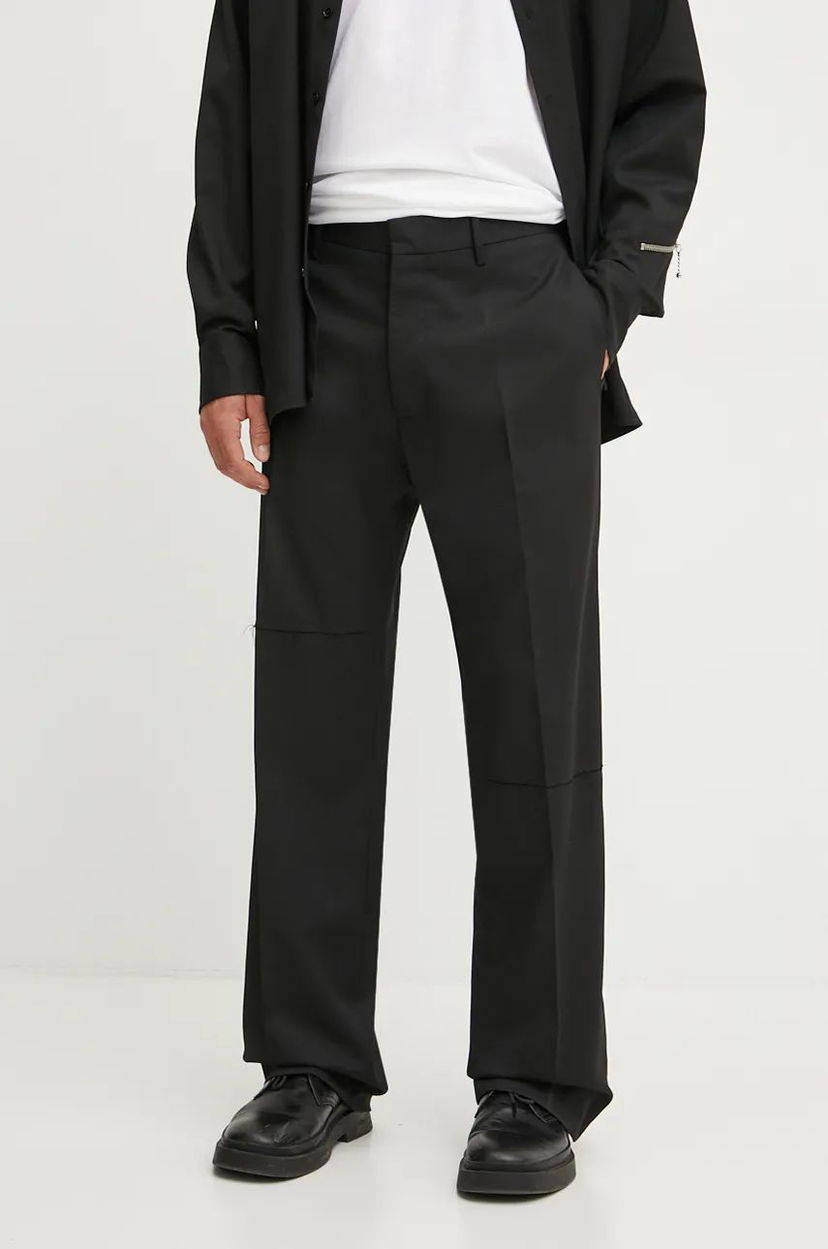 Hlače Maison Margiela Chinos Trousers Crna | SH2KA0013.M35227