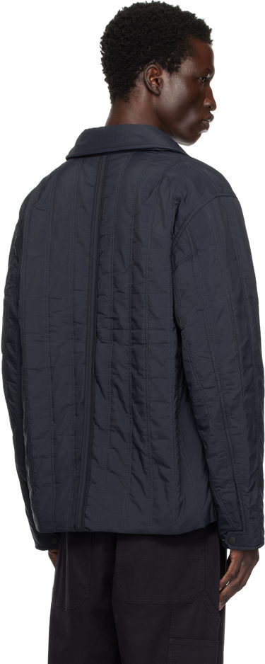 Jakna rag & bone Maxwell Quilted Button-Up Jacket Crna | MBW24H2007XWML, 2