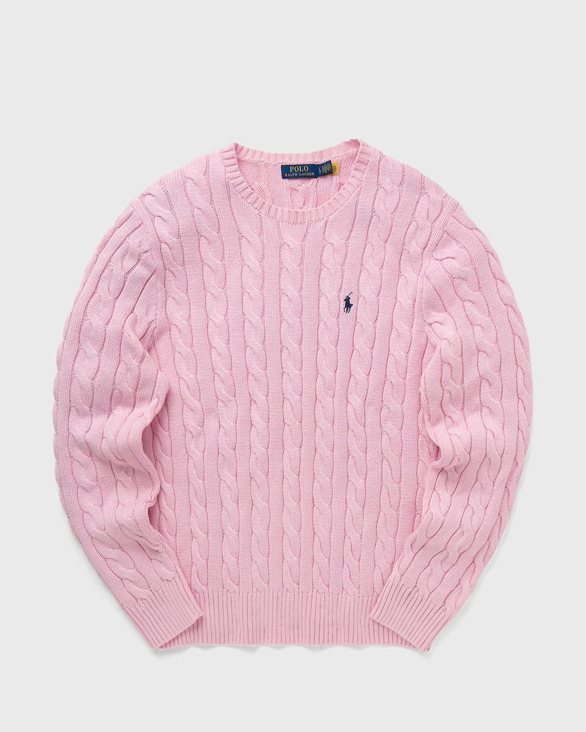 Džemper Polo by Ralph Lauren LS DRIVER CN-LONG SLEEVE-PULLOVER Ružičasta | 710775885027