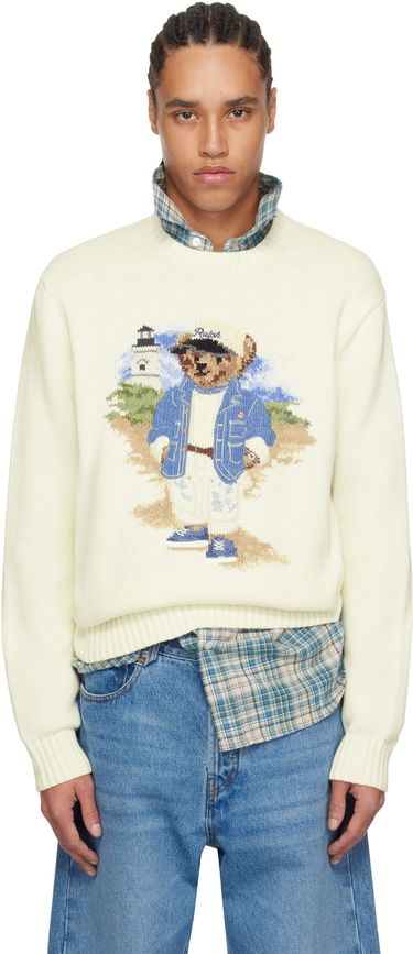 Džemper Polo by Ralph Lauren Ralph Lauren Polo Bear Sweater Žuta | 710964797001, 0