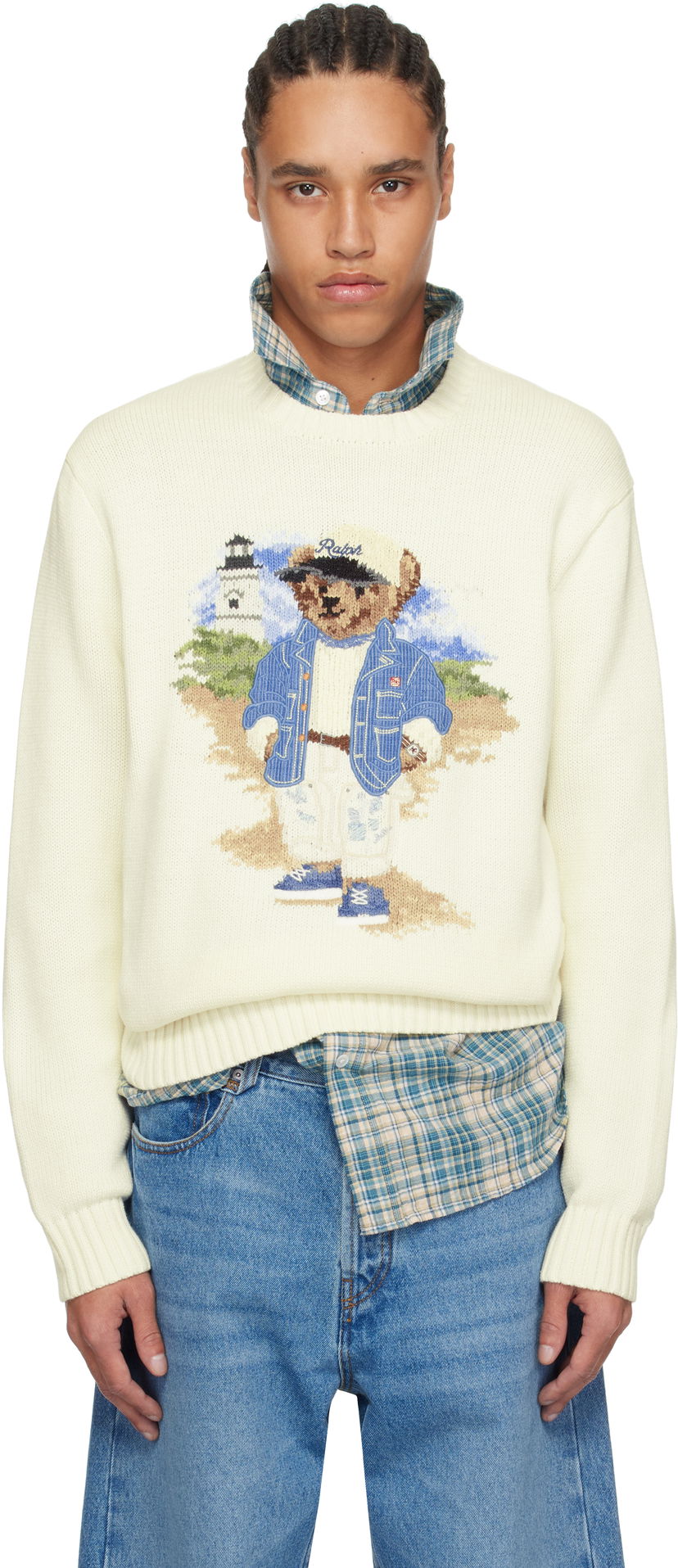 Džemper Polo by Ralph Lauren Ralph Lauren Polo Bear Sweater Žuta | 710964797001