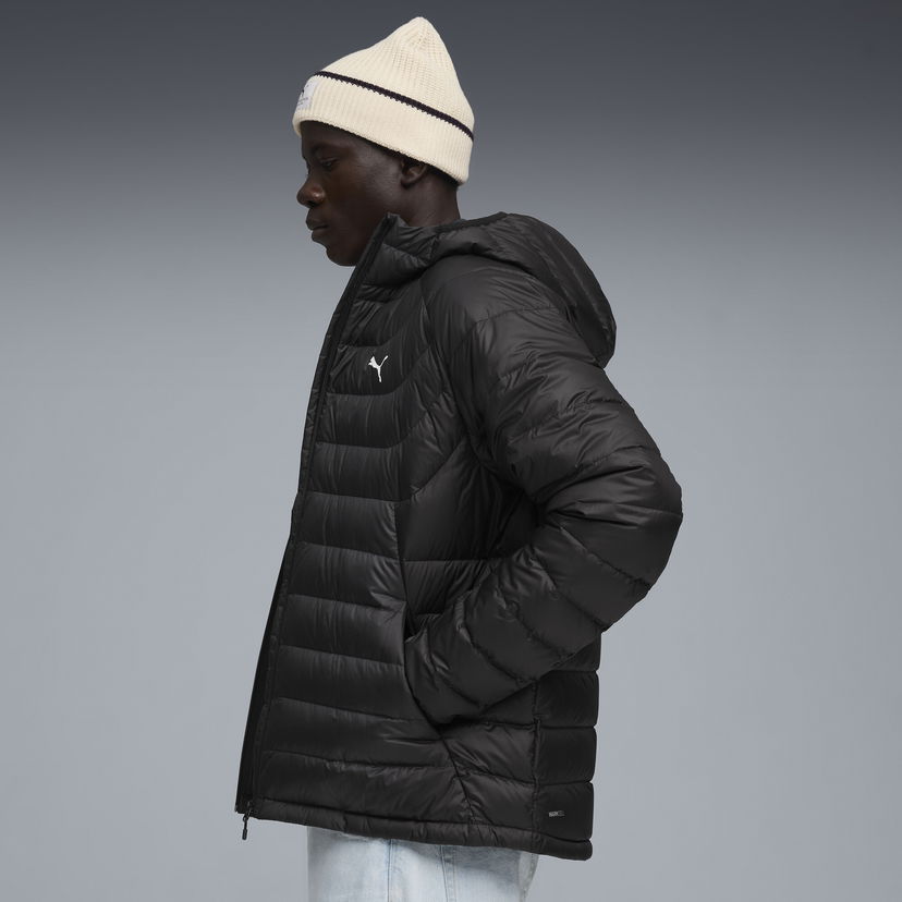 Pernata jakna Puma Packlite Hooded Down Jacket Crna | 685221_01