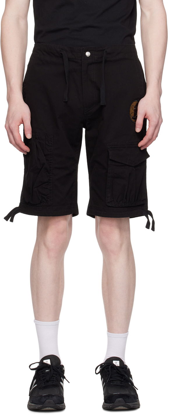 Kratke hlače BILLIONAIRE BOYS CLUB Patch Shorts Crna | B24115