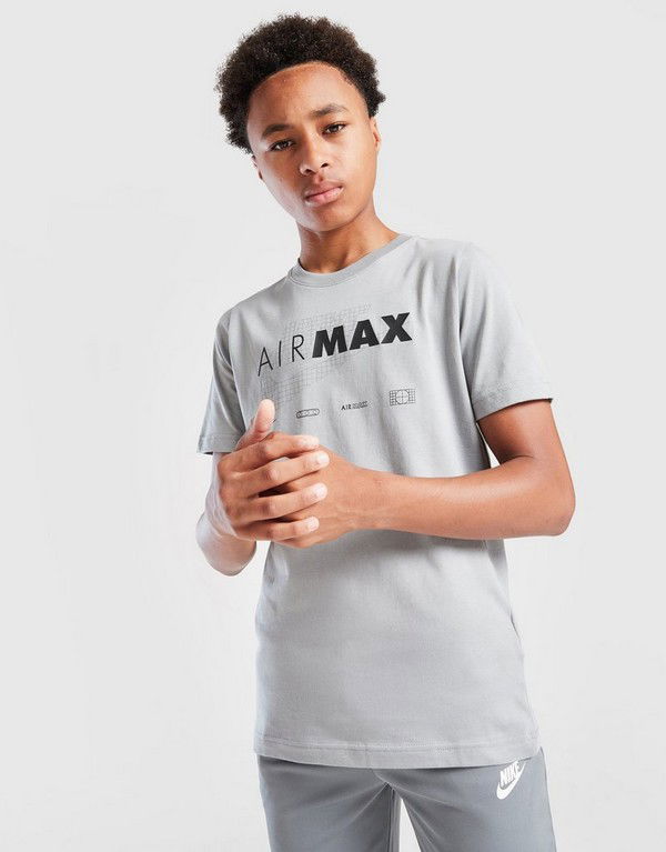 Majica kratkih rukava Nike Air Max Short Sleeve Graphic T-Shirt Siva | DA1492-073, 0