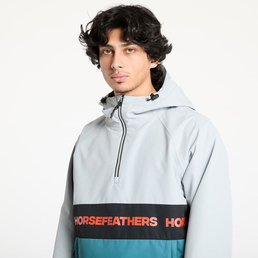 Vjetrovka Horsefeathers Horsefeathers Gordie Anorak Jacket Siva | OM322B