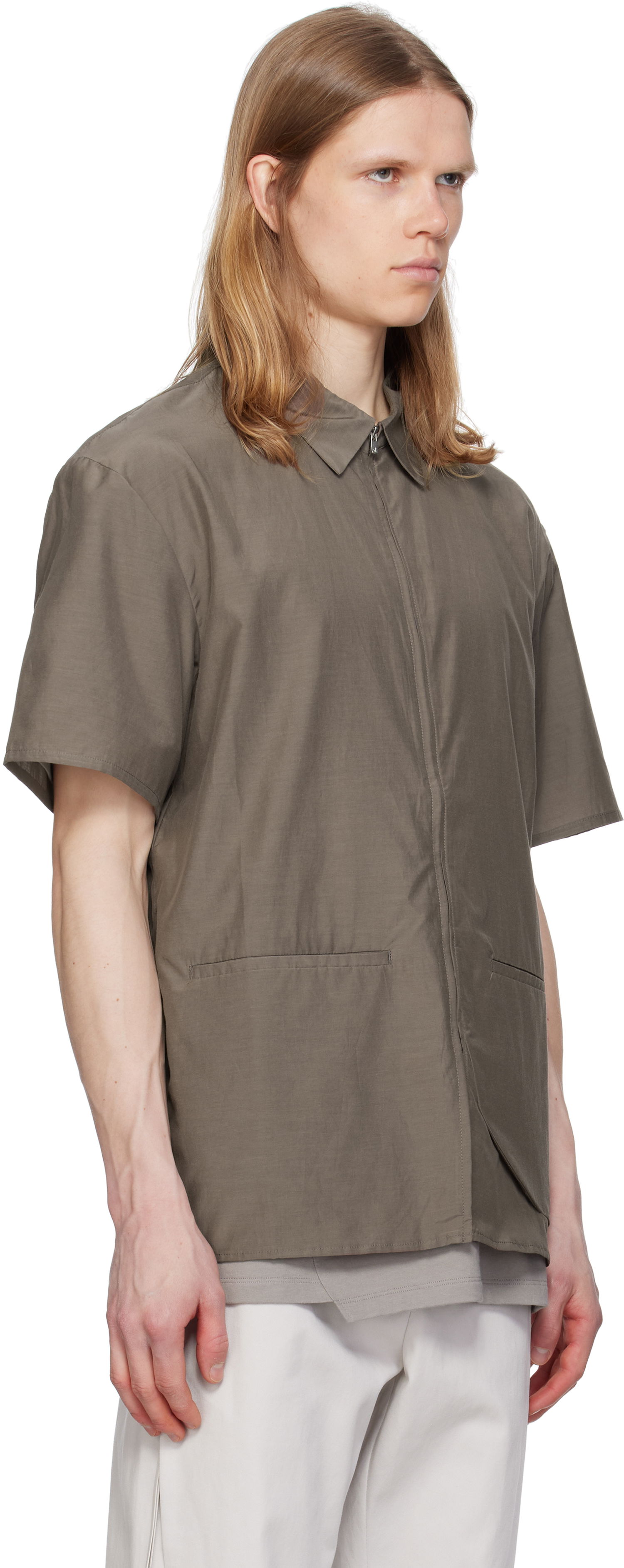 Košulja Post Archive Faction (PAF) Post Archive Faction 8.0 Right Half Shirt Siva | 8.0 THSR-BR, 1