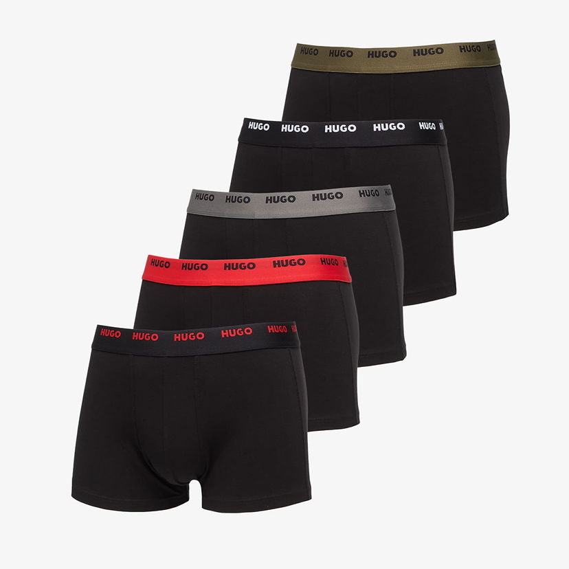 Bokserice BOSS Boxerky Hugo Trunk 5-Pack Multicolor Crna | 50532619-003