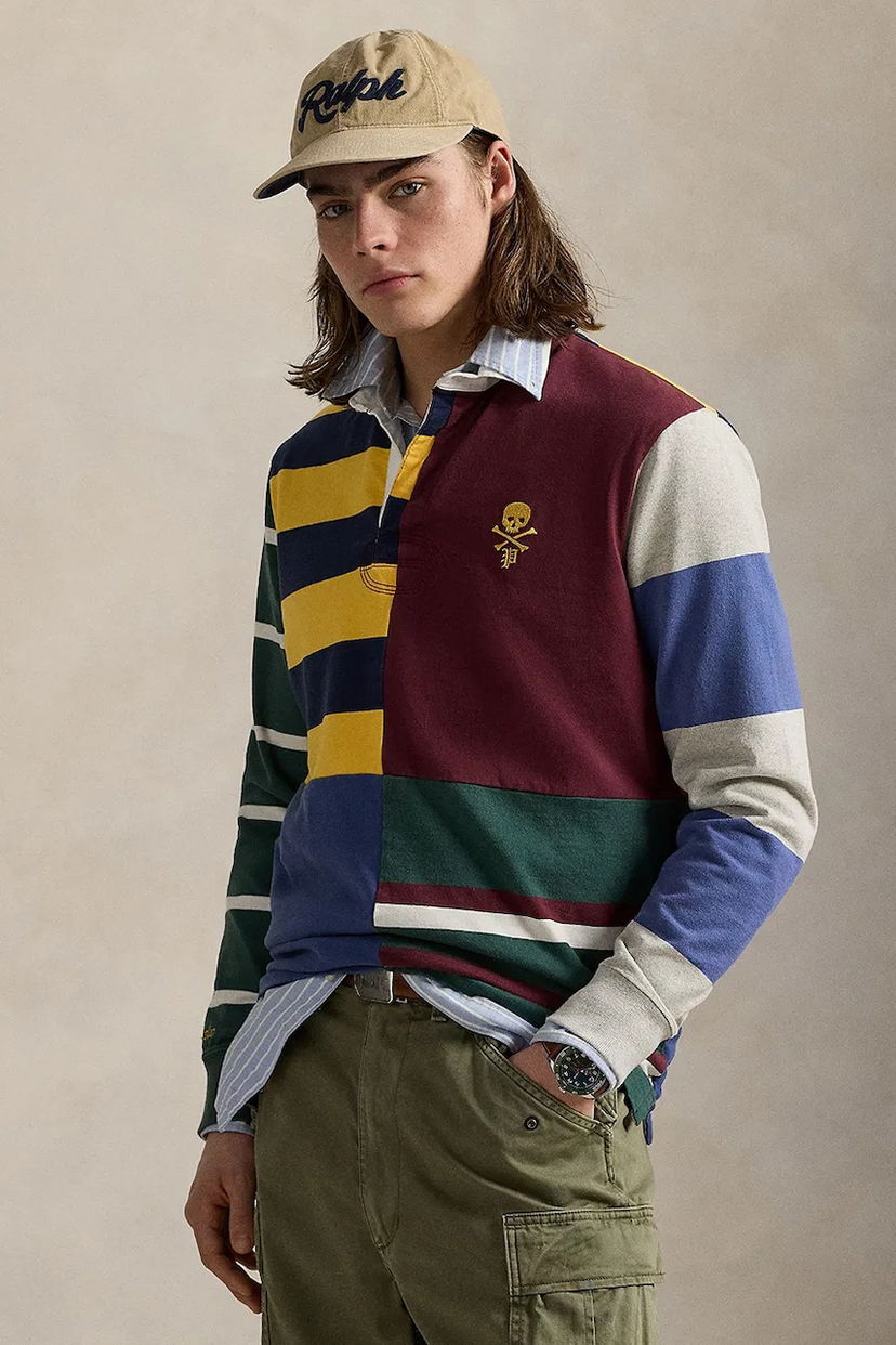 Majica kratkih rukava Polo by Ralph Lauren Polo Ralph Lauren Lsrugbyclsm1 Long Sleeve Rugby Shirt Višebojno | 710971831