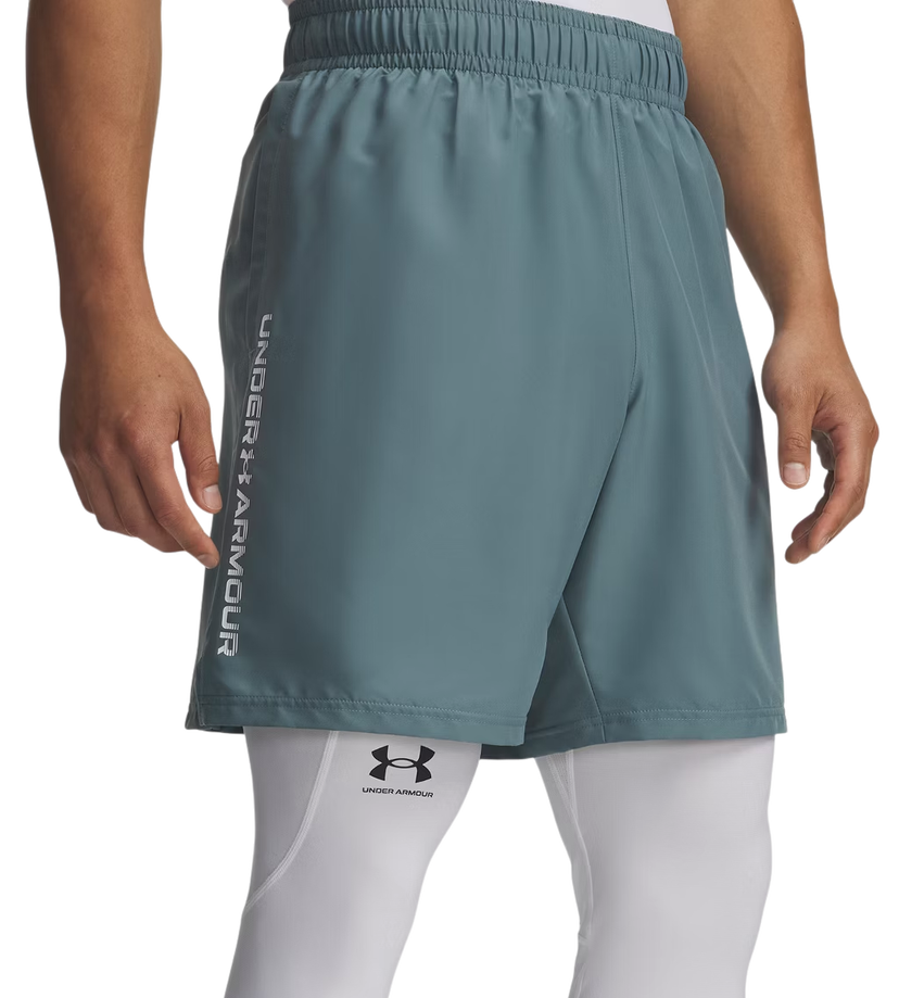 Kratke hlače Under Armour Tech Woven Wordmark Short Tirkiz | 1383356-587