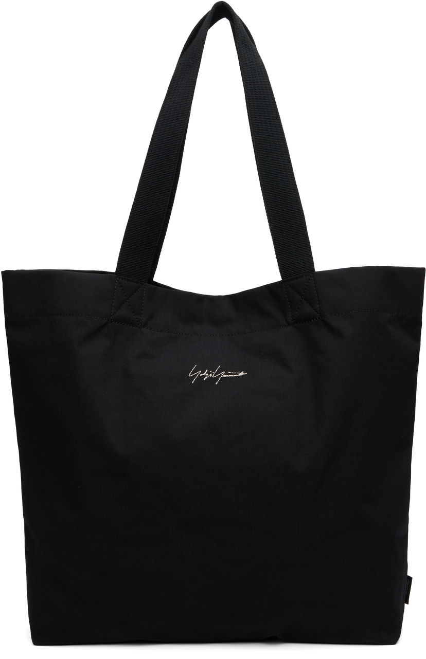 Tote bag Yohji Yamamoto Y-3 KURO Canvas Tote Bag Crna | JZ0916